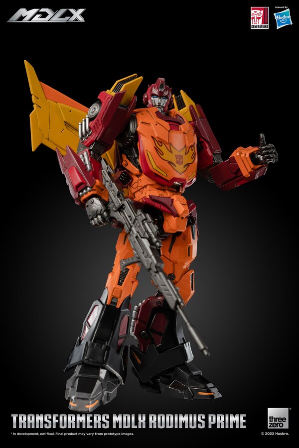 Official Color Images Of Threezero Transformers MDLX Rodimus Prime  (7 of 15)